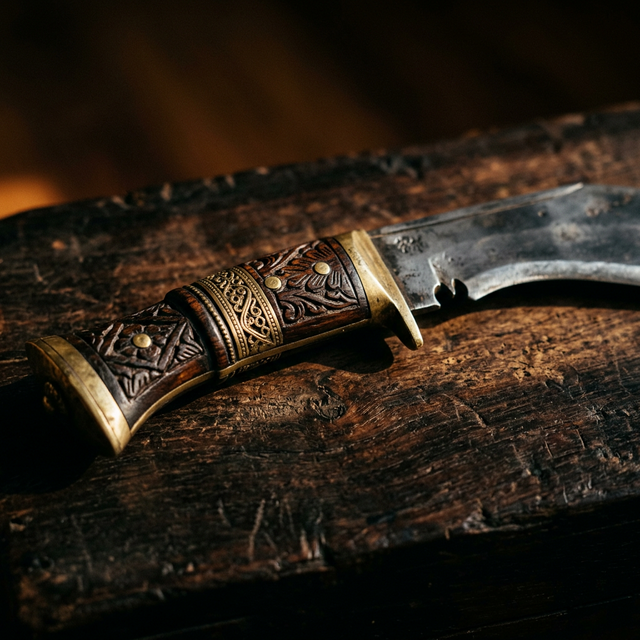 Traditional Gorkha Khukuri knife